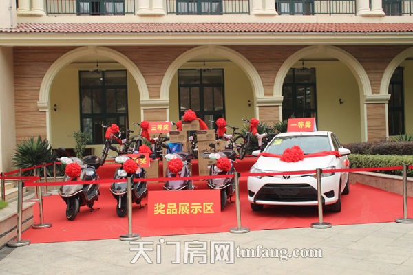 冠南汇侨城9月工程进度 奖品展示区