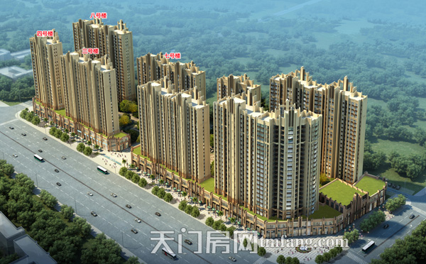 鑫龙中央公园10月工程进度：一期3栋楼动工