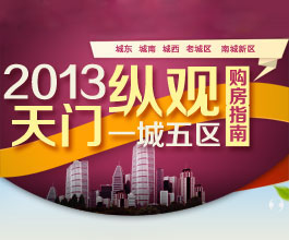 2014年纵观天门 一城五区 购房指南