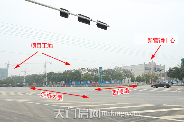 鑫龙中央公园11月工程进度 区位