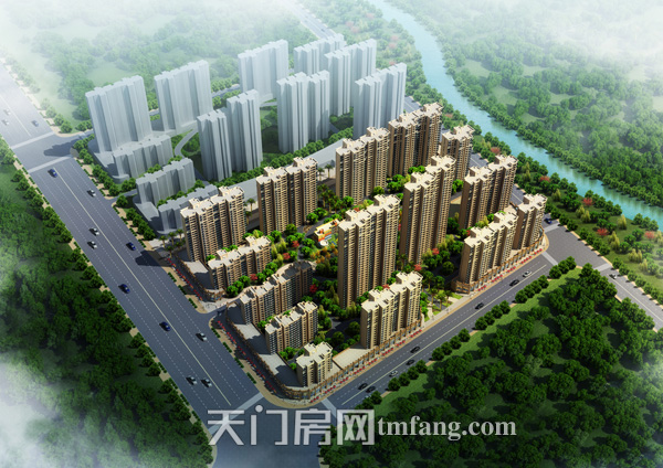 问天·智汇东城11月工程进度 1-5#楼已开工建设