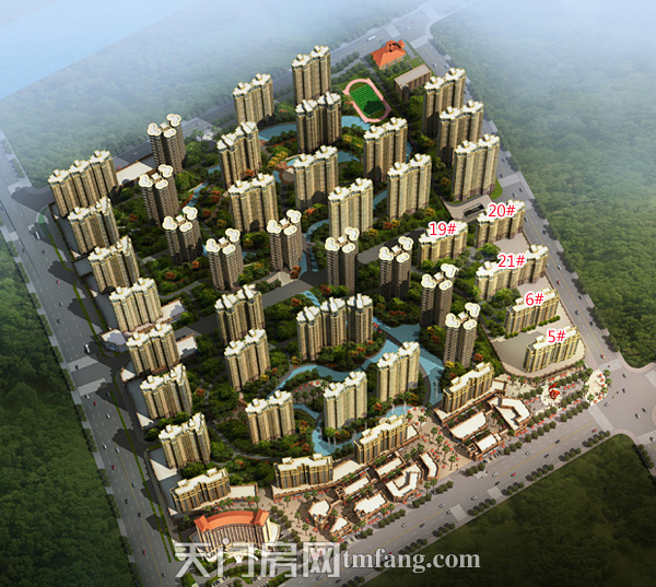 卓尔生活城11月工程进度：19#楼即将封顶