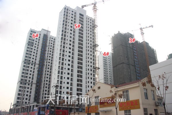 汇金国际1月工程进度：3#楼已建至第27层