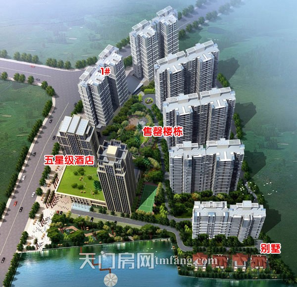 东湖国际3月工程进度：1#楼现正在建第21层