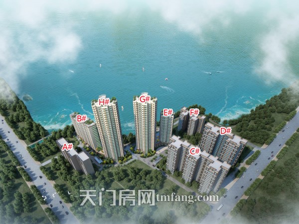 西湖御苑3月工程进度：H#、G#楼现在打桩