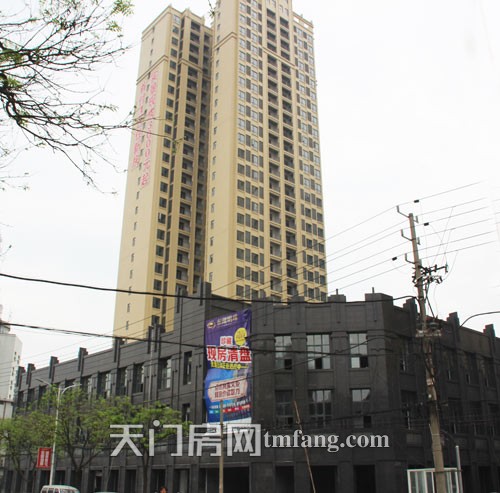 东湖明珠4月工程进度：住宅部分房源已交房