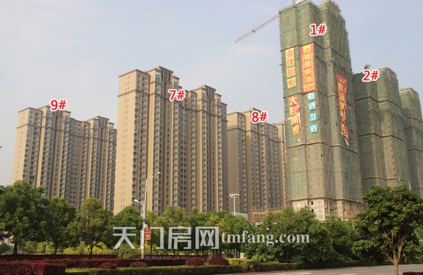 楚天尚城5月工程进度：一期将在6月30日交房