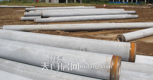 天宜华府8月工程进度：二期已经开始打桩