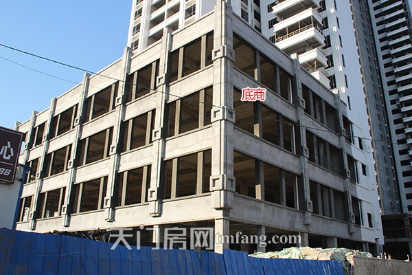 红盾时尚公寓12月工程进度：3#外窗安装完毕