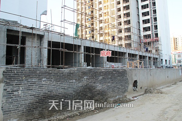 红盾时尚公寓12月工程进度：3#外窗安装完毕