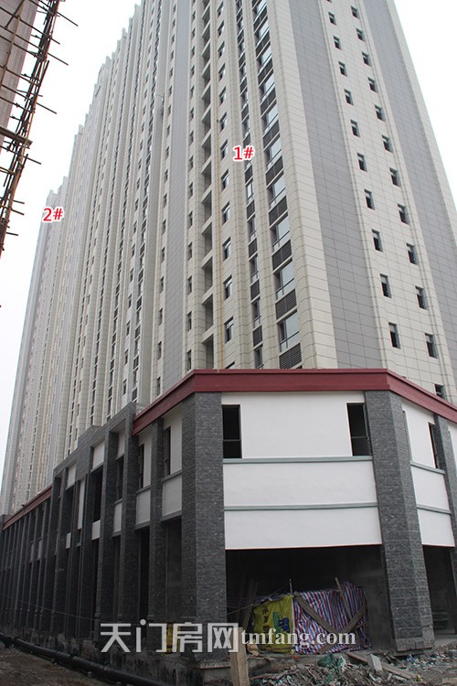 仁信国际广场1月工程进度 家居建材16日开业