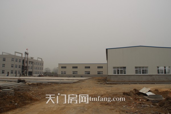 承天国际车城3月工程进度：检测站施工中