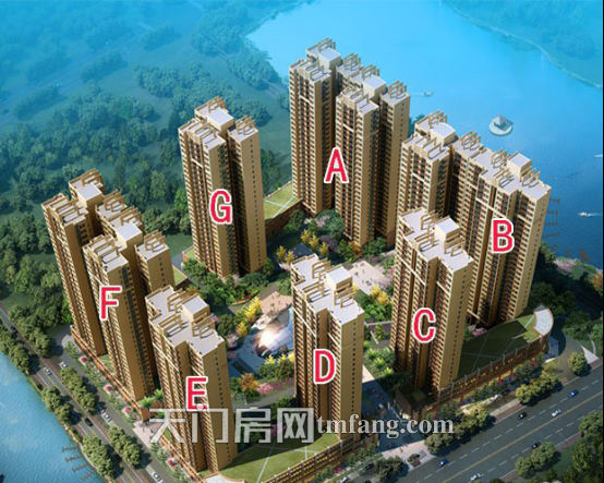 碧水园十月工程进度:A栋隔断进入尾声