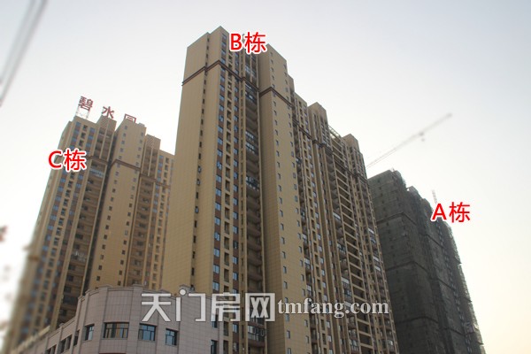 碧水园12月工程进度：二期D栋E栋已启动施工