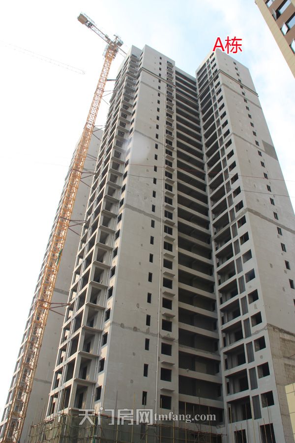 碧水园2月工程进度：ADEG四栋楼火热建设中