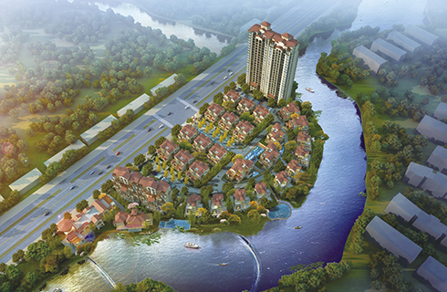 楼盘鸟瞰图