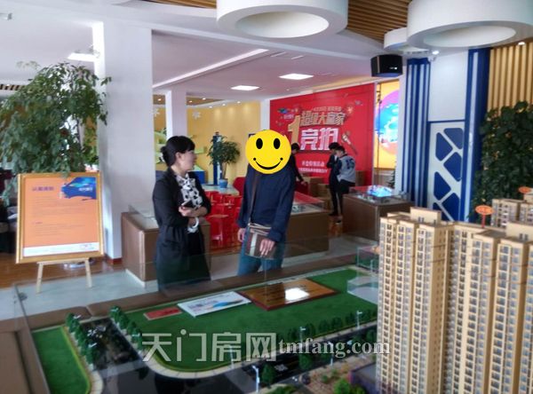 天门房网小编陪购：三口之家也可选大户型