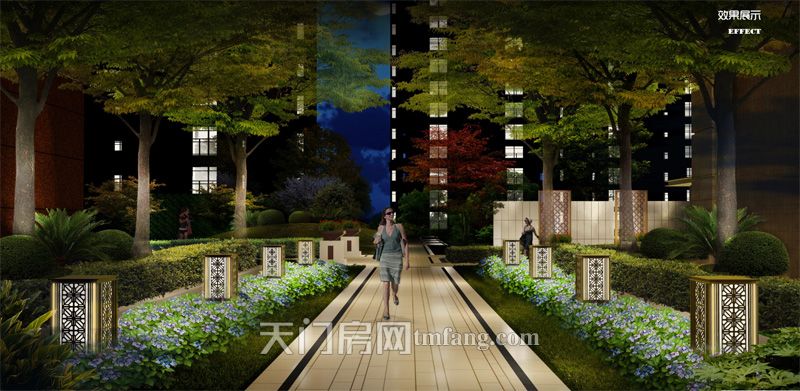 华西新城景观效果图