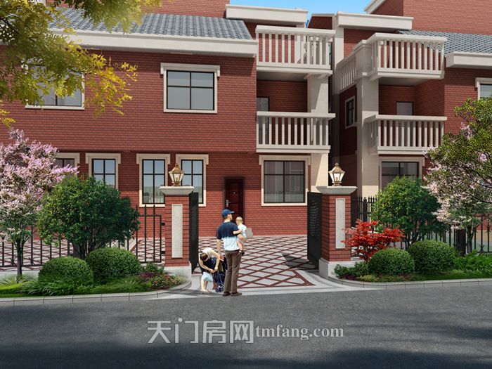 江南小城效果图