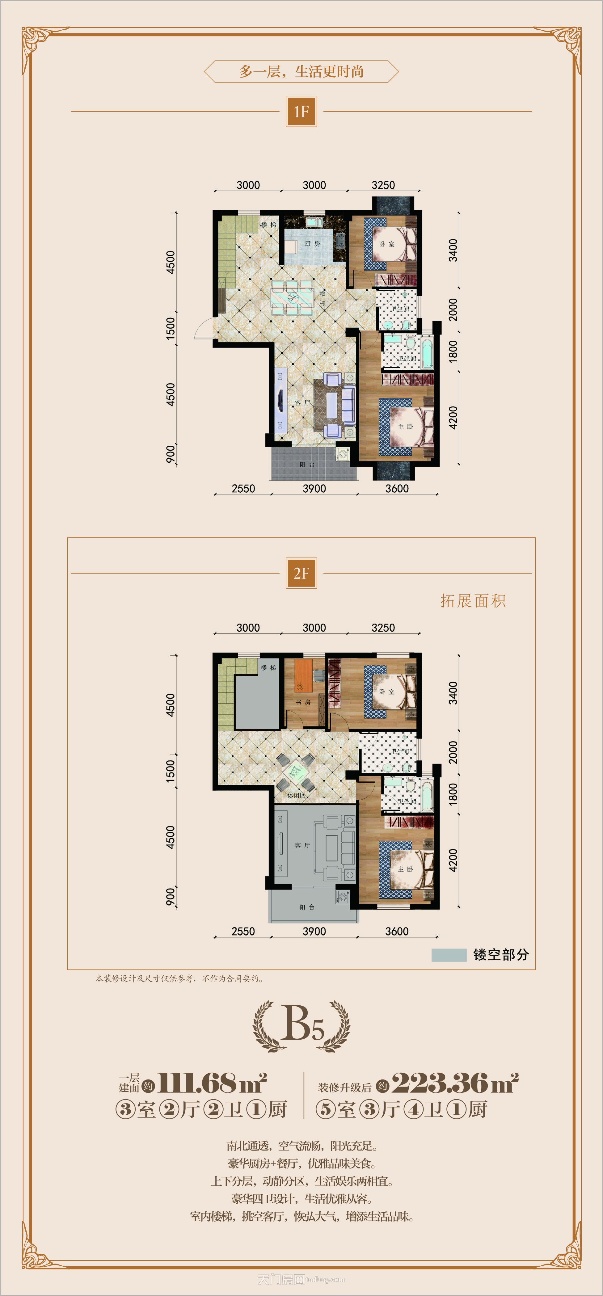 冠南汇侨城--B5复式