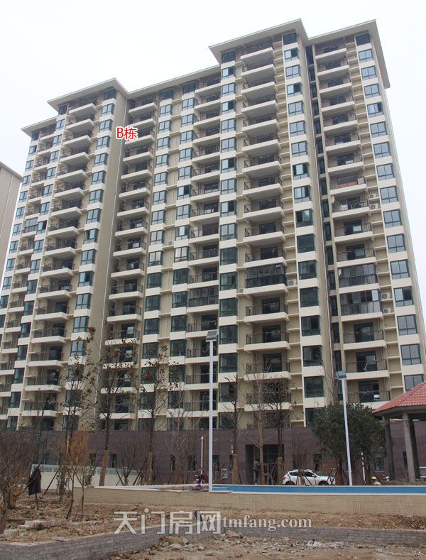 冠南汇侨城金桂园正在完善绿化 即将交房