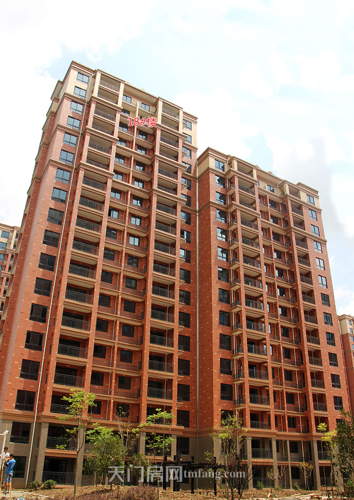 华泰学府春天7月工程进度