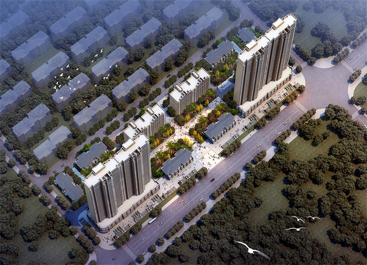 中天国际：均价3500元/㎡，买房得车位