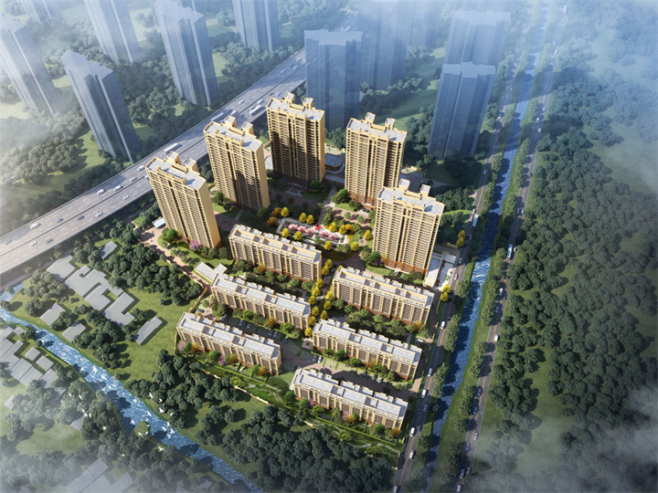 天门工业园滨江满庭春MOMΛ·望江调整规划方案批前公示