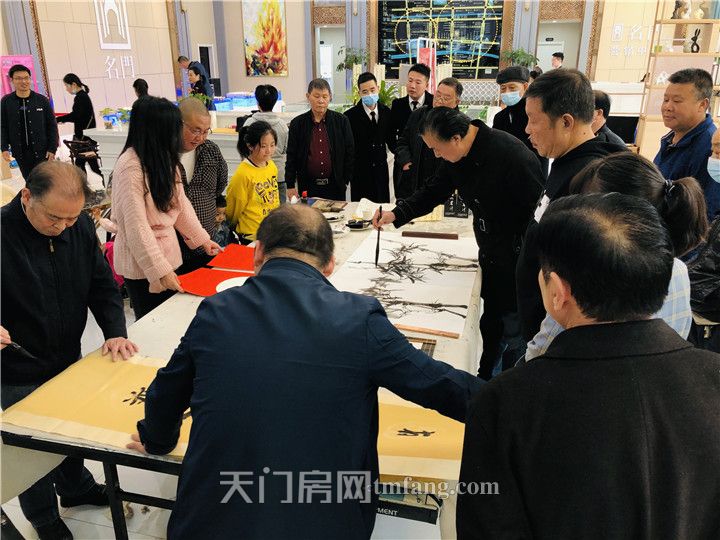 墨香飘名門，天门书法名家艺术交流会圆满举办！