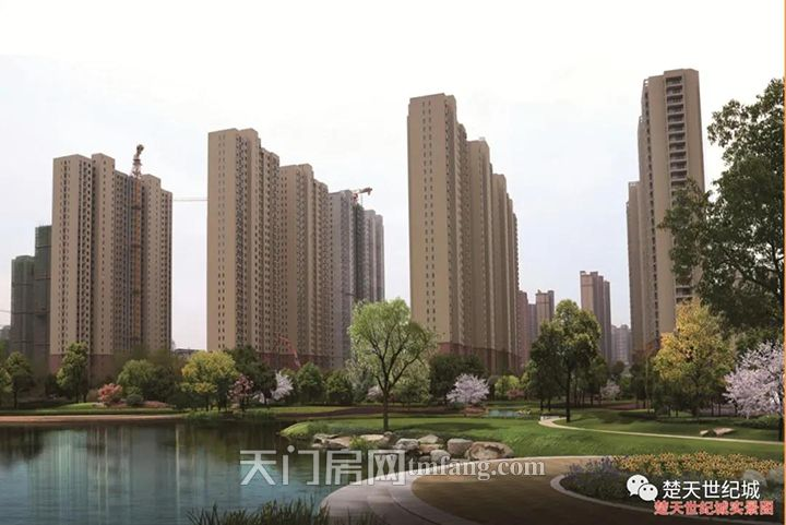 楚天世纪城：一城春色如约至 明月清风两意同