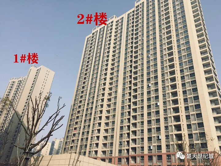 楚天世纪城1月工程进度：新年呈新貌,犇向幸福年!