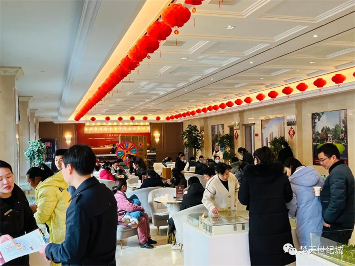 现场直击：新春置业分外“热”，天门这个小区受青睐