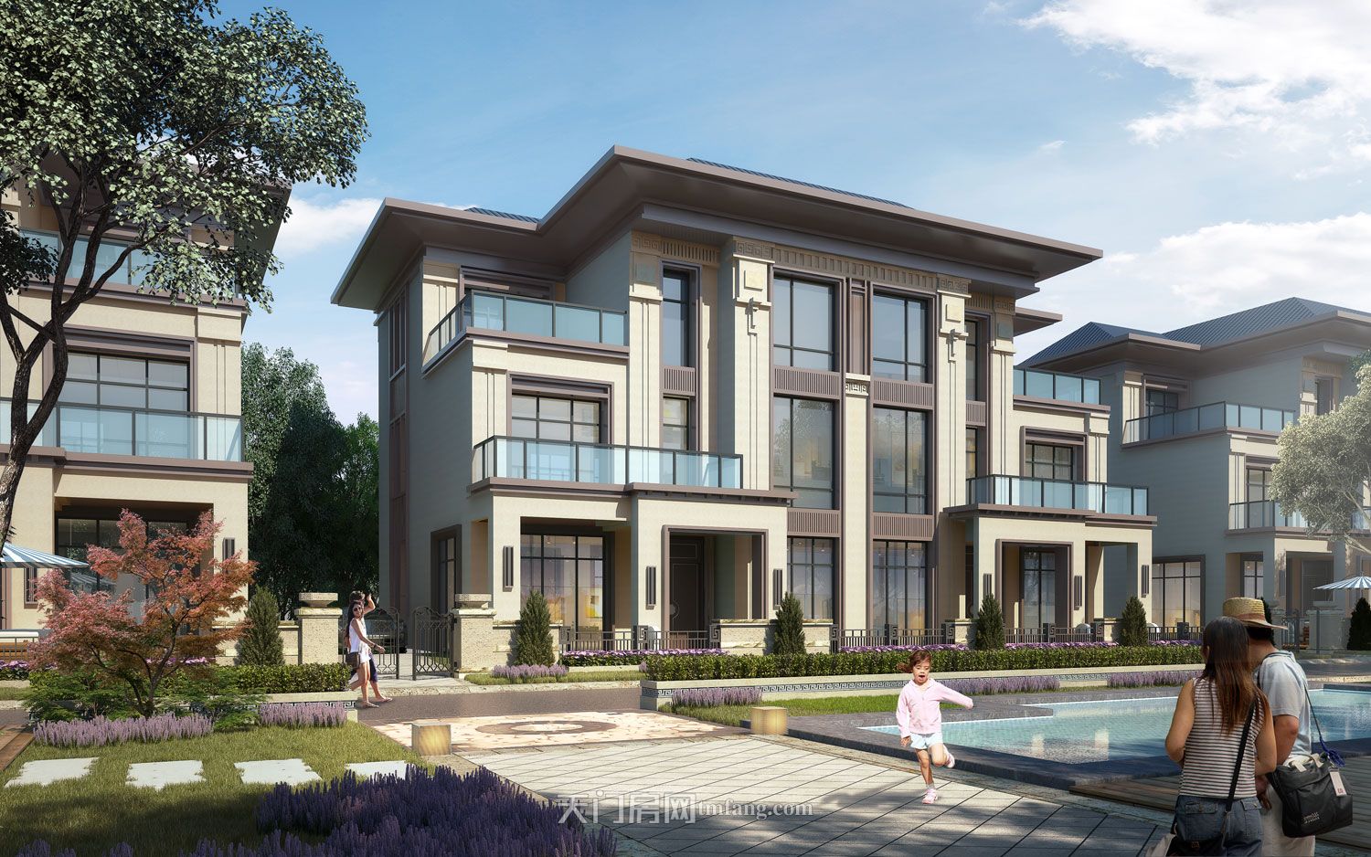 楚天墅苑效果图