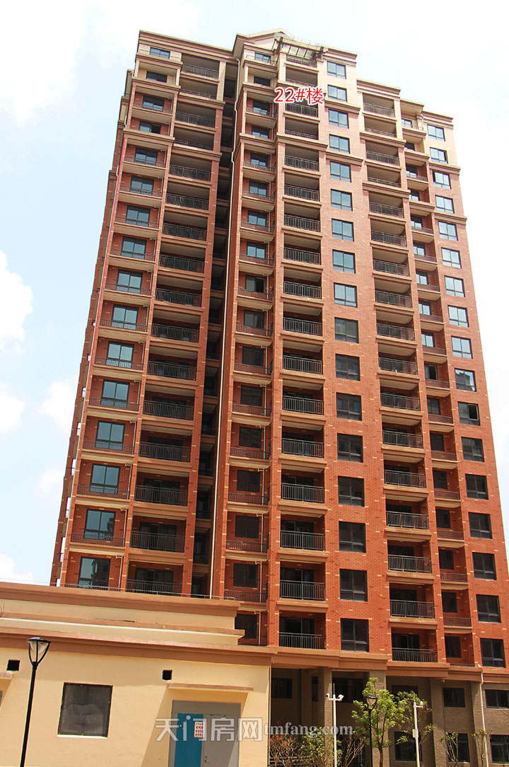 华泰学府春天7月工程进度